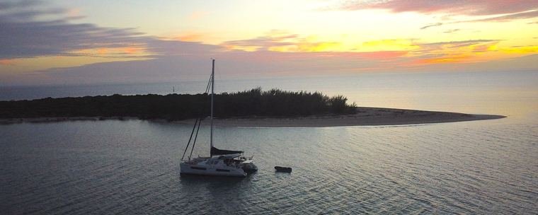Evening anchorage